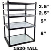 (1520) P.A.C.K. 1520XL 2.0 with Magna Rack Sliders Load Out (Black)