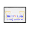 Heresy From the Haven world nibbler's Iron-On Patches