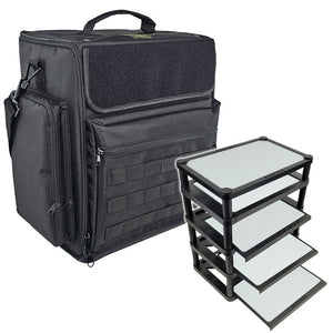 (352) P.A.C.K. 352 Molle Magna Rack Sliders Load Out (Black)