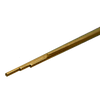 Round Brass Rod: 3/64" OD x 12" Long (4 Pieces)