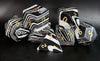 Gemstone Dice Set - (Natural) Zebra Striped (7pcs)