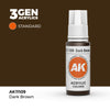 AK11109 Dark Brown 17ml