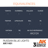 AK Interactive 3G Russian Blue Lights