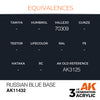 AK Interactive 3G Russian Blue Base
