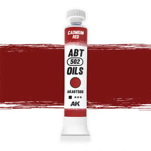 Abteilung502 Oils Cadmium red