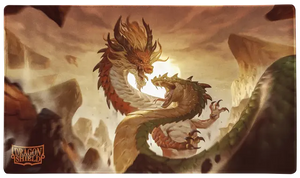 DRAGON SHIELD PLAYMAT: Wood Snake 2025 - TCG Playmat