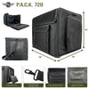 (720) P.A.C.K. 720 Molle with Magna Rack Sliders Load Out (Black)