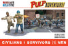 Pulp Adventures: Civilians & Survivors (1): Men by Wargames Atlantic — tabletop miniatures