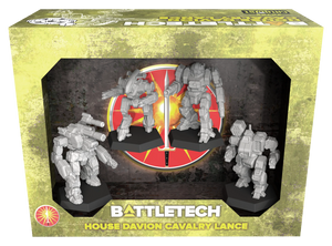 Battletech: Miniature ForcePack - House Davion Cavalry Lance