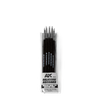 AK Interactive Silicone Brushes Medium Hard Tip, Medium - 5Pk