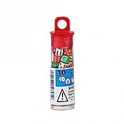 5mm Assorted Dice Tube