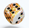 Chessex: Brush - 36d6 - Sunrise/Black 12mm