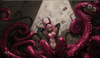 Anime Girl Tentacle Monster Playmat