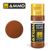 Atom: Red Brick Acrylic Paint 20ml Bottle