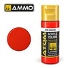 Atom: Red Acrylic Paint 20ml Bottle