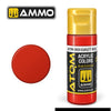 Atom: Scarlet Red Acrylic Paint 20ml Bottle