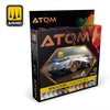 AMMO Mig ATOM Paint Sets Metallic Colors (12 paints per set)