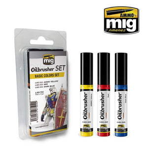 Basic Oilbrusher Paint Set (3 Colors)