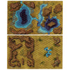 BattleTech BattleMat: Savannah - Large Lakes/Box Canyon