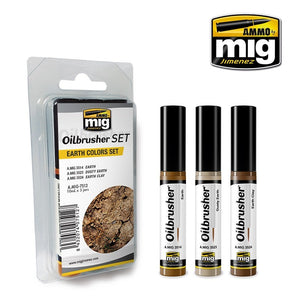Earth Oilbrusher Paint Set (3 Colors)