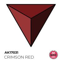 AK Interactive Quick Gen - Crimson Red 18 ml