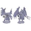 D&D Miniatures: Draconian Mage & Foot Soldier - Nolzur's Marvelous Unpainted Minis