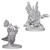 D&D Miniatures: Male Dwarf Paladin - Nolzur's Marvelous Unpainted Minis