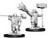 D&D Miniatures: Male Dwarf Clerics - Nolzur's Marvelous Unpainted Minis