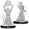 D&D Miniatures: Drow Mage & Drow Priestess - Nolzur's Marvelous Unpainted Minis