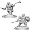 D&D Miniatures: Female Dwarf Fighter - Nolzur's Marvelous Unpainted Minis